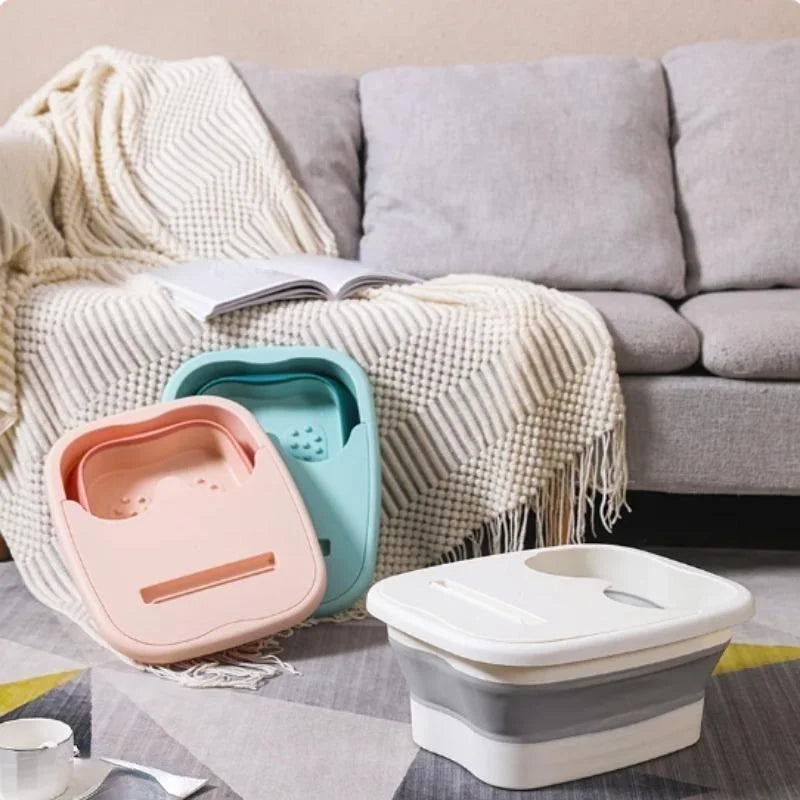 Serenity Foldable Footbath Massage Bucket