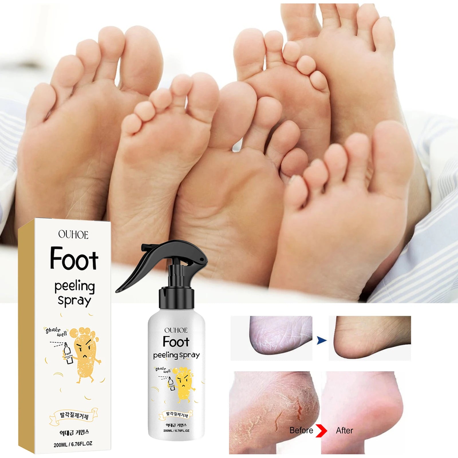 Serenity Foot Exfoliating Spray