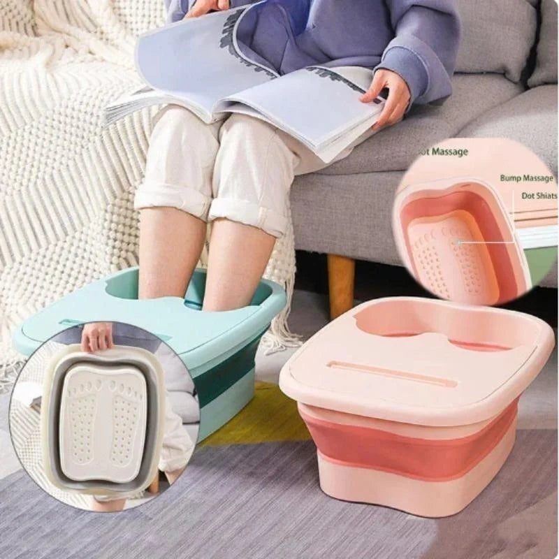 Serenity Foldable Footbath Massage Bucket
